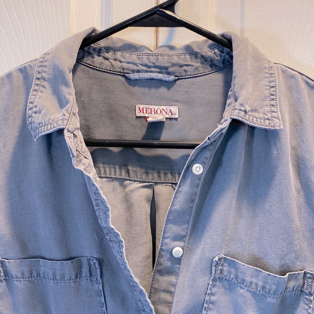 Merona Button up - Picture 3 of 3